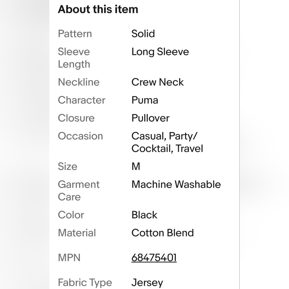 Women's Long Sleeve Slimming Athletic Dress Black Size Medium MSRP $65 - Picture 15 of 16